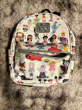 Loungefly Disney100 Mickey & Friends Classic All-Over Print Mini Backpack Mini